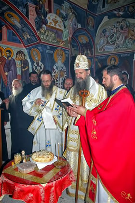 Молитвено сабрање у манастиру Блишкова