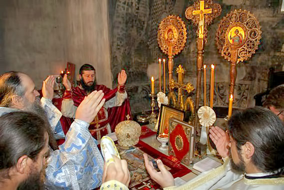 Епископ Јоаникије на Недјељу Светих Отаца служио у манастиру Ђурђеви Ступови