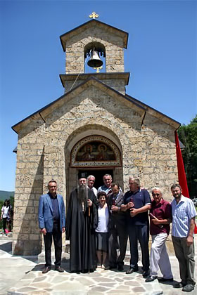 Видовдан прослављен у новоосвештаној цркви Лазарици на Буковој Пољани