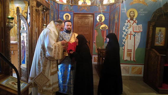 Владика Јоаникије служио Свету Литургију у манастиру Шудиково