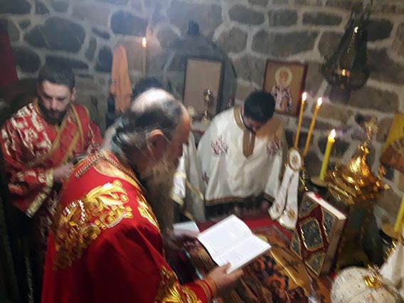 Литургија на Светог свештеномученика Гаврила, патријарха Српског