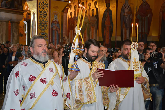 У подгоричком саборном храму хиротонисан Епископ диоклијски Кирило Бојовић