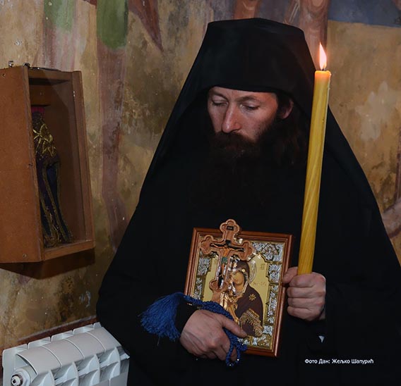 У манастиру Косијерево сахрањен монах Теодор (Митровић)