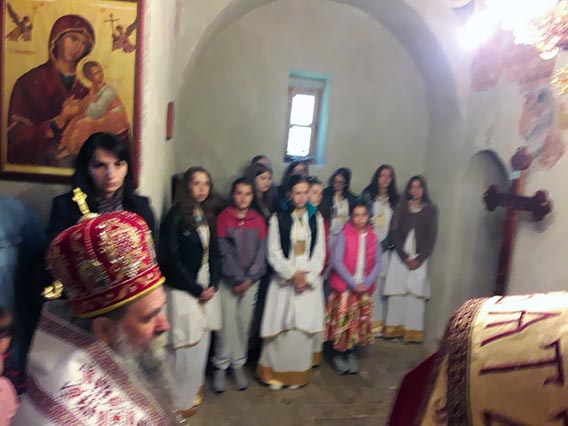 Дјечји Сабор у манастиру Добриловина