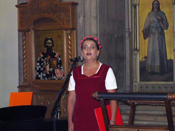 Концерт хора Преподобне мајке Ангелине из Никшића