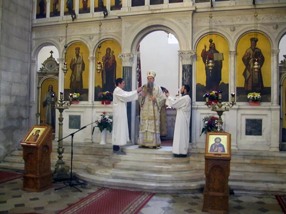 Епископ Јоаникије у Томину недјељу служио Литургију у никшићкој Саборној цркви