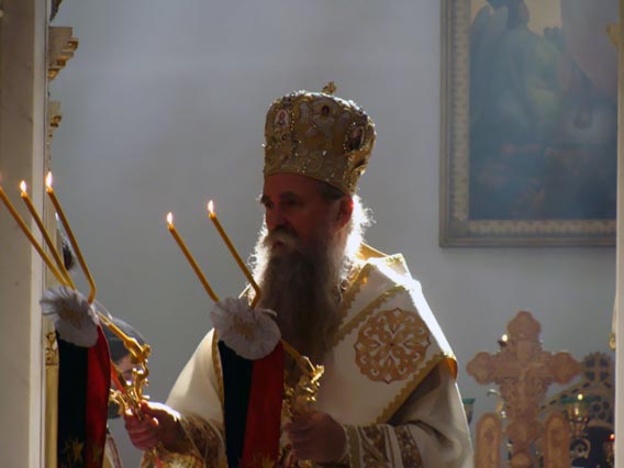 Епископ Јоаникије служио Литургију у никшићком Саборном храму
