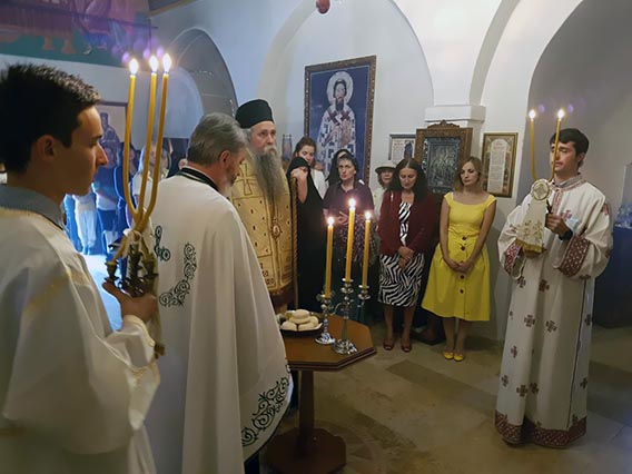 Уочи празника Христовог Преображења Преосвећени Епископ Јоаникије служио бденије у Жабљаку