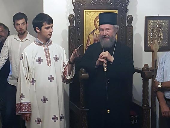 Уочи празника Христовог Преображења Преосвећени Епископ Јоаникије служио бденије у Жабљаку