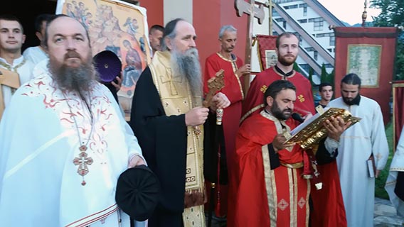 Литија у славу и част Светог великомученика Прокопија