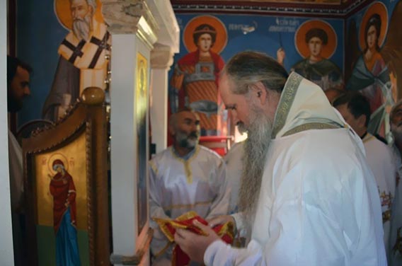 Прослављена слава новоосвештане цркве Свете великомученице Марине на Улотини