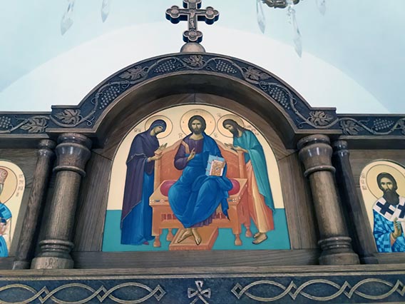Прослављена слава храма Светог Николаја који се гради у бањском засеоку Шљеме