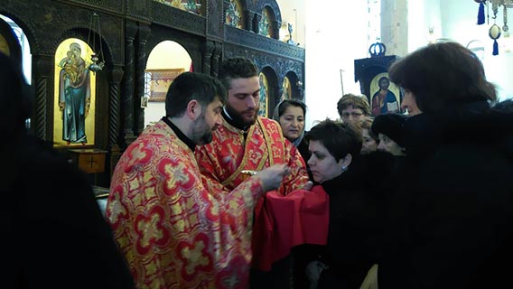 Епископ Јоаникије одслужио Литургију у прибојском Саборном храму