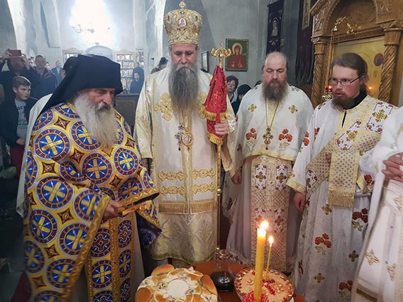 Литургијским сабрањем прослављен имендан Епископа Јоаникија
