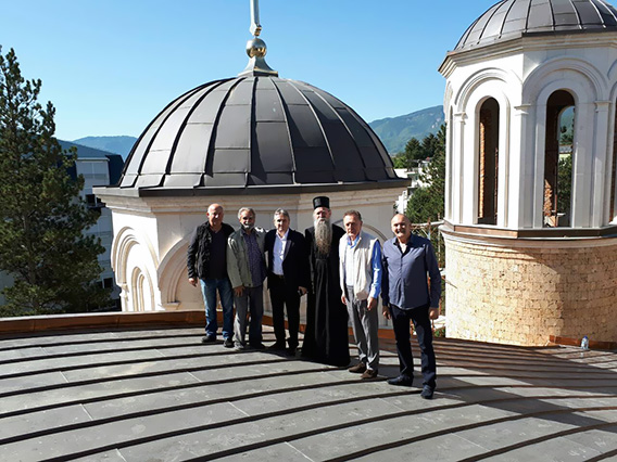 Преосвећени Епископ Јоаникије обишао радове на изградњи Саборног храма у Беранама
