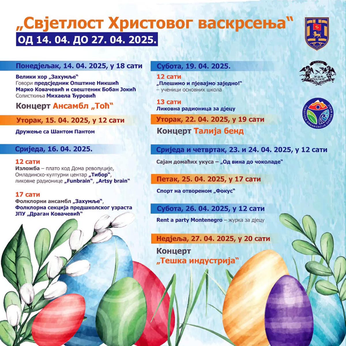 НАЈАВА: Васкршњи базар у Никшићу