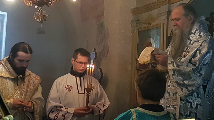 Епископ Јоаникије на Теодорову суботу служио Литургију у манастиру Добриловина