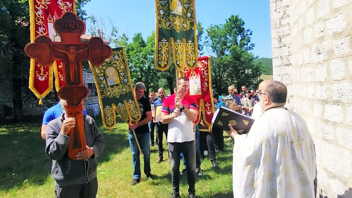 Петропавловски сабор на Крстцу у Голији – прослављена слава храма Светих апостола Петра и Павла