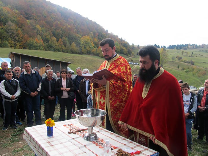 Освећена звона у манастиру Ваведење Пресвете Богородице у селу Соколац