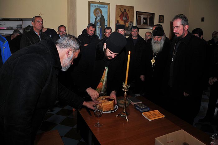 Свети апостол Андреј Првозвани литургијски прослављен у манастиру Косијерево