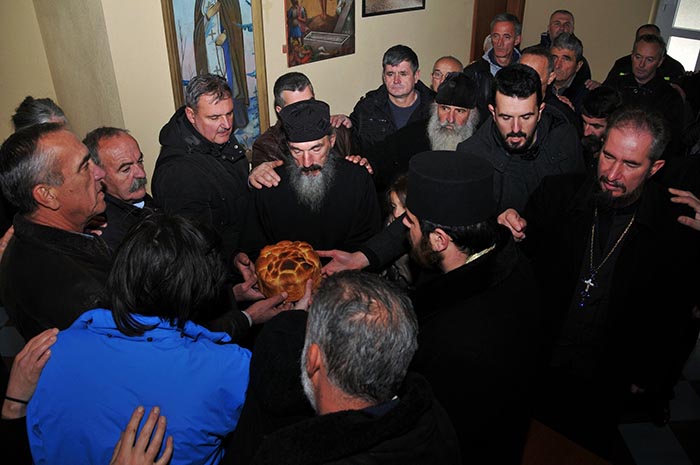 Свети апостол Андреј Првозвани литургијски прослављен у манастиру Косијерево