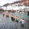 У Андријевици први пут организовано Богојављенско пливање: до крста први Вуко Губеринић