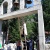 Освештана звона на порти манастира Бијела код Шавника