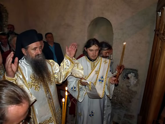 Архијерејска литургија у обновљеном манастиру Урошевици 