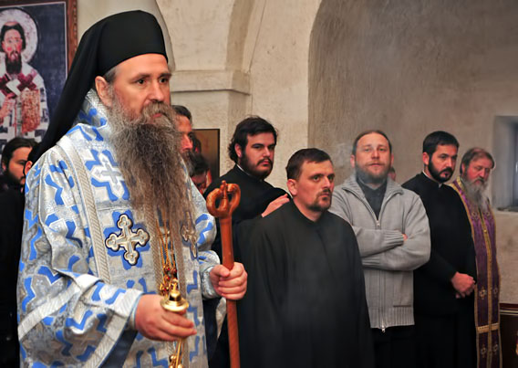 Литургија Пређеосвећених дарова и братски састанак свештенства на Жабљаку