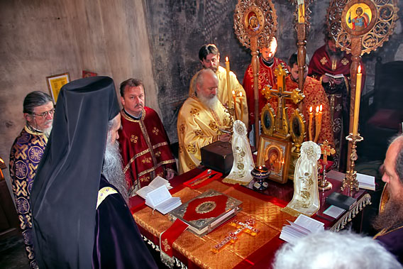 Пређеосвећена Литургија у манастиру Ђурђеви Ступови