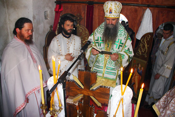 Прослављена храмовна слава цркве Светог Георгија на Требјеси