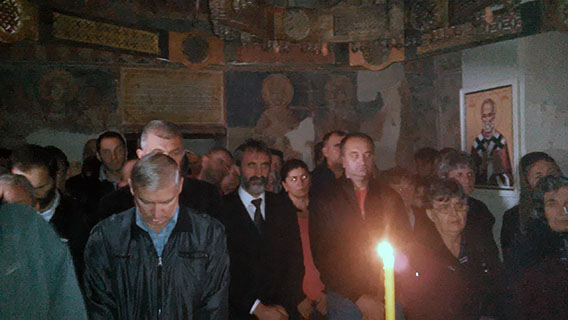 Молитвено сабрање у манастиру Дубочица код Пљеваља