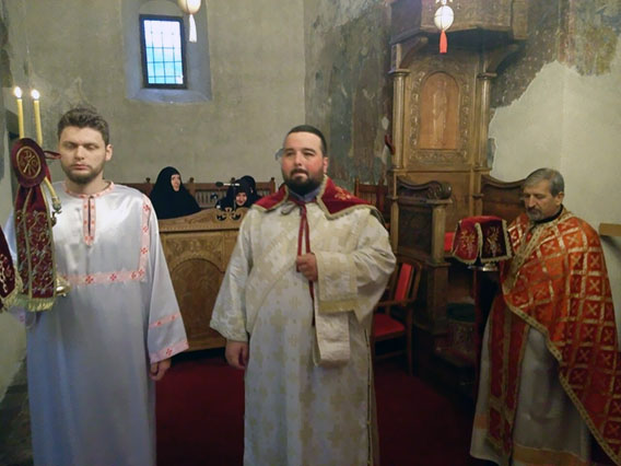 Епископ Јоаникије служио Литургију у манастиру Милешева гдје су некада почивале мошти Светих мученика Сергија и Вакха