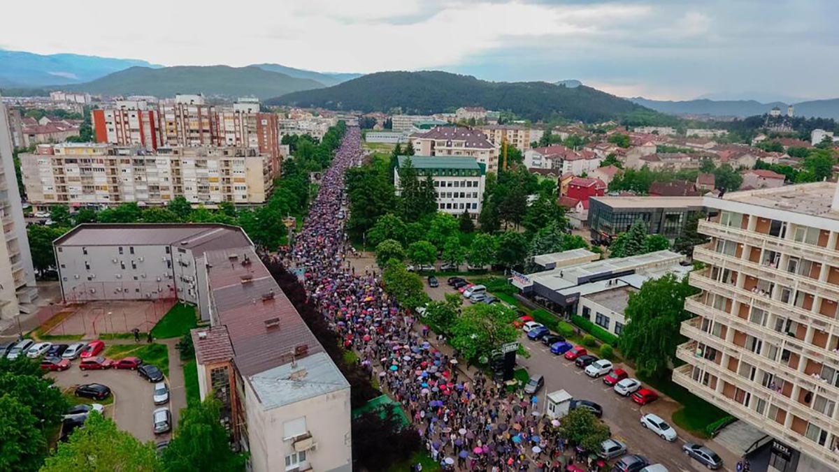 Световасилијевска литија кроз Никшић