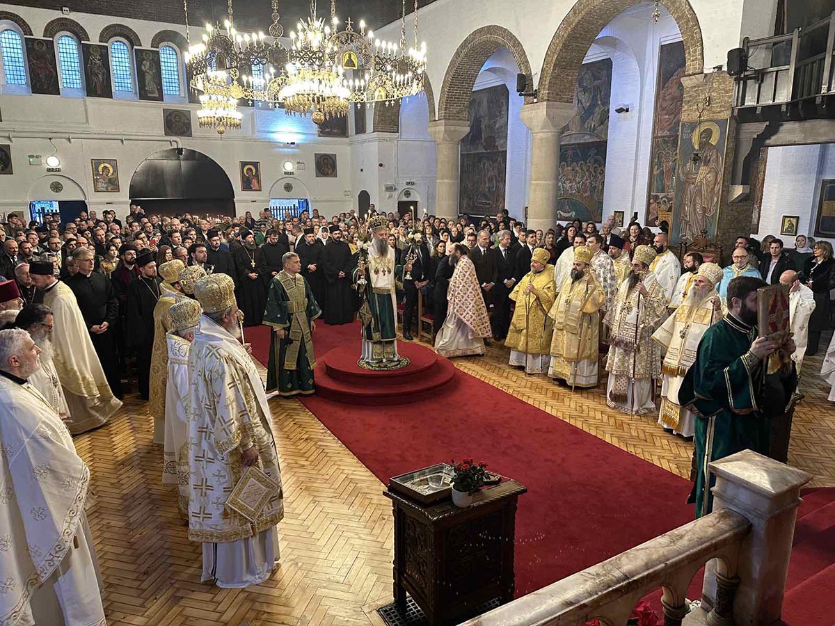 Устоличен Епископ лондонски и британско-ирски Нектарије