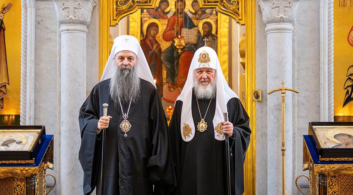 Патријарх српски Порфирије данас путује у Москву Патријарх српски Порфирије данас путује у Москву