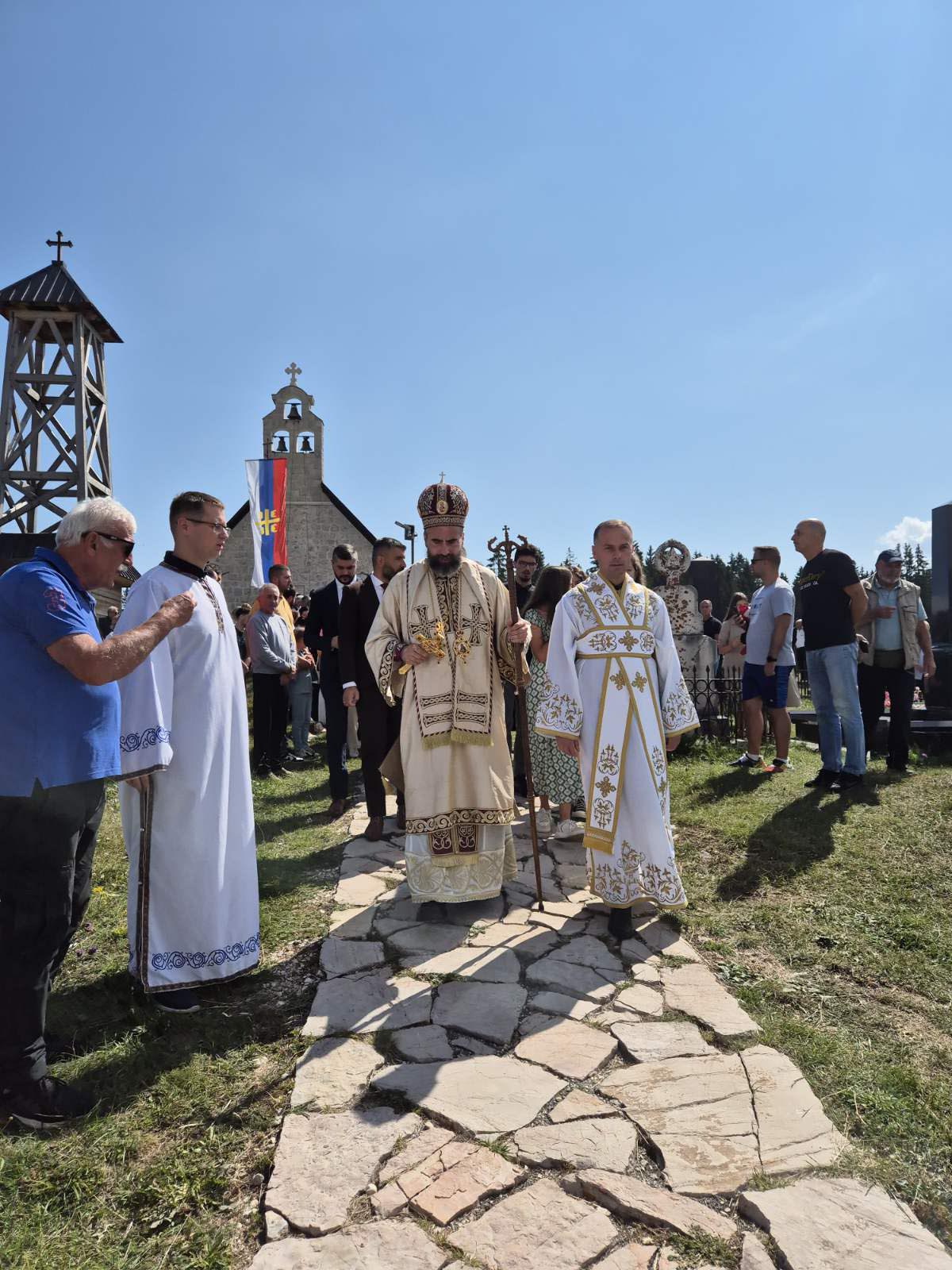 Прослављено Пребражење Господње, слава храма на Жабљаку