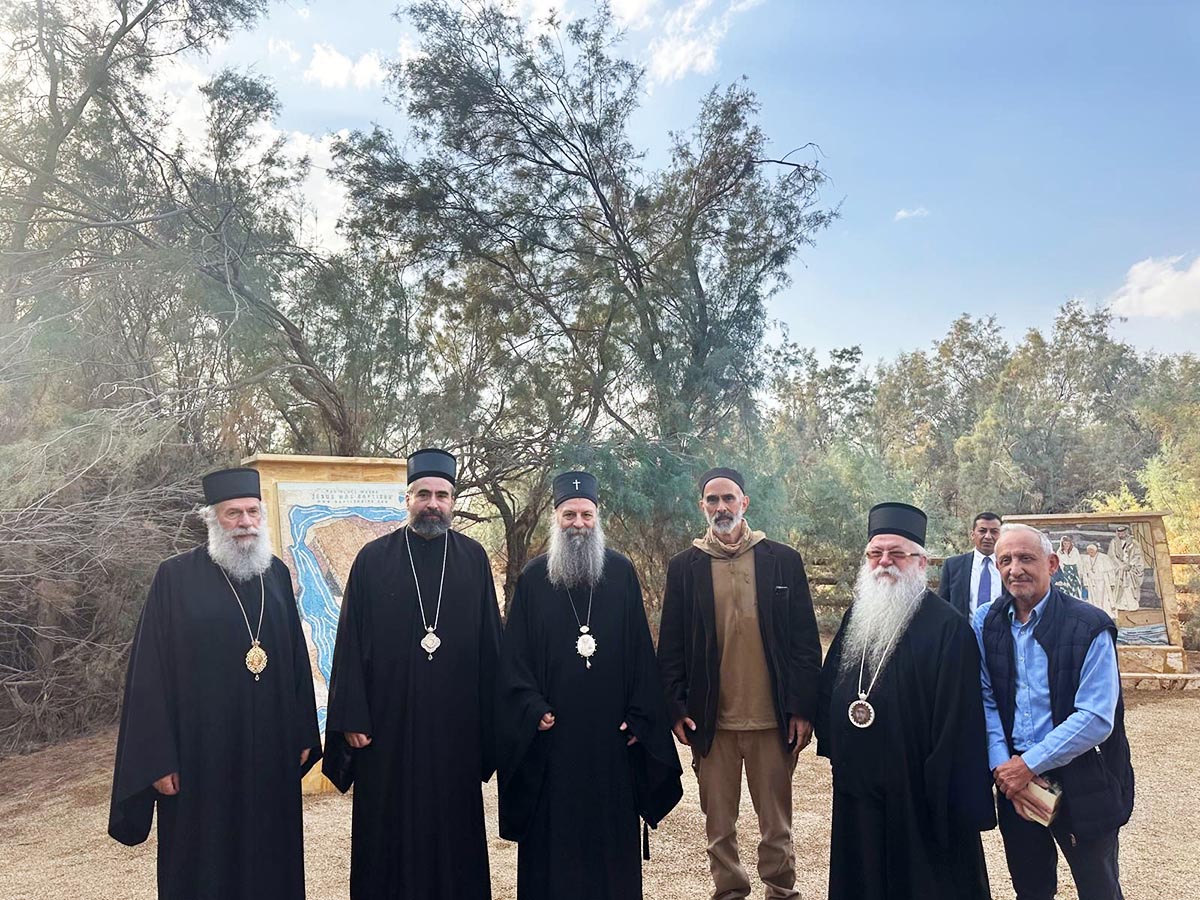 Патријарх Порфирије посетио место Крштења Господа и Спаса нашег Исуса Христа