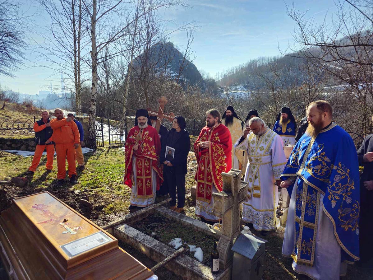 На манастирском гробљу у Шудикови сахрањена монахиња Пелагија 