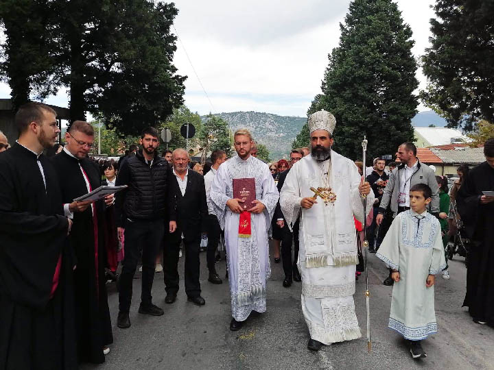 Преосвећени Епископ Методије богослужио у Даниловграду