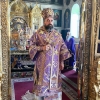Владика Методије началствовао Литургијом у светогорском манастиру Светог Пантелејмона