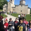 Дјеца са Косова и Метохије у манастиру Ђурђеви Ступови