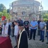 Освећење крстова и звона за цркву Светог Илије у селу Мужевице у Бањанима