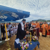 Преосвећени Епископи Атанасије и Методије освештали крсно знамење у Косаници