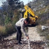 Одрађена још једна акција на поправци пута према манастиру Сомина
