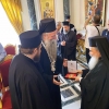 Епископ Јоаникије на пријему код јерусалимског Патријарха