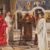 Владика Јоаникије у саборном храму у Подгорици