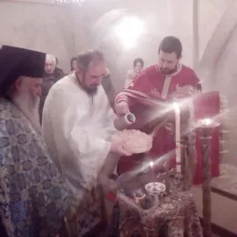Литургија и храмовна слава у Бањанима