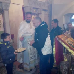 Литургија и храмовна слава у Бањанима