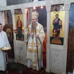Литургија у манастиру Ђурђеви Ступови